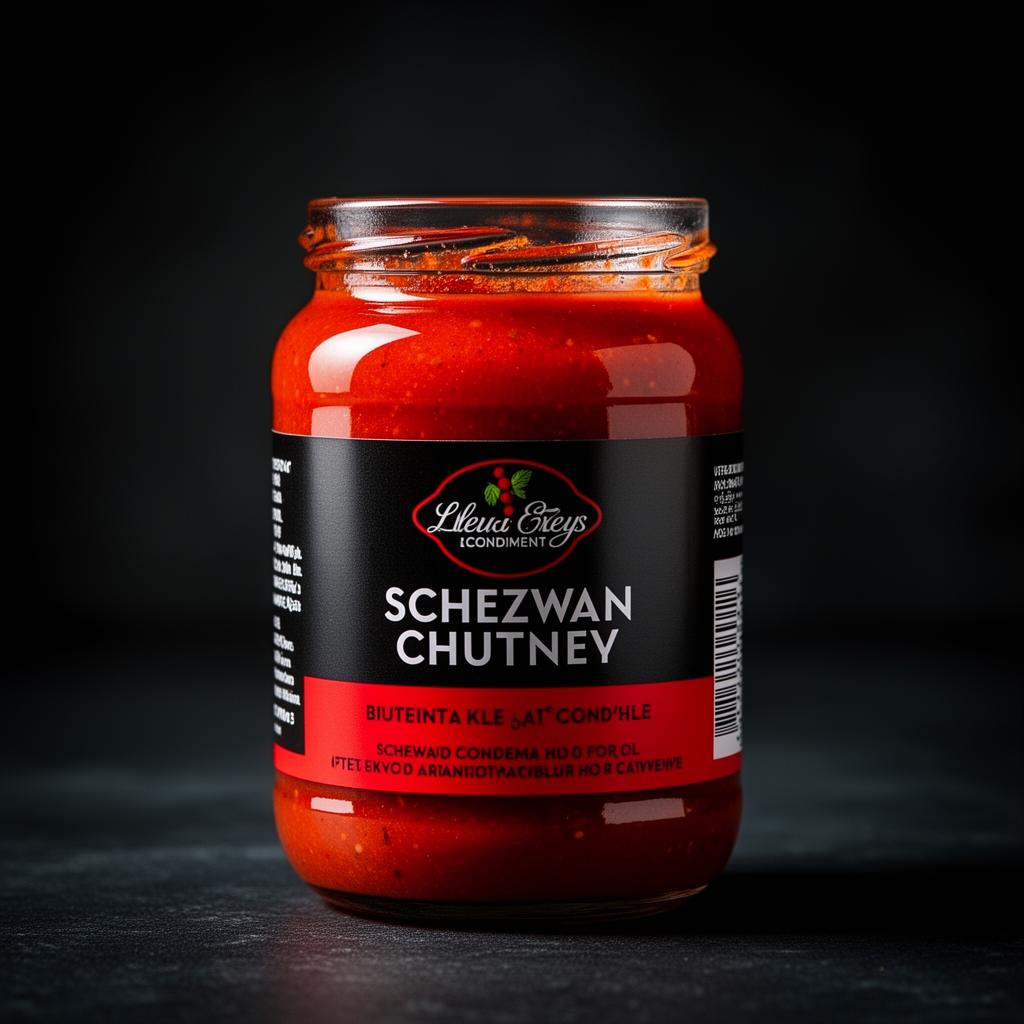 Crave Schezwan Chutney — Packaging • Condiments